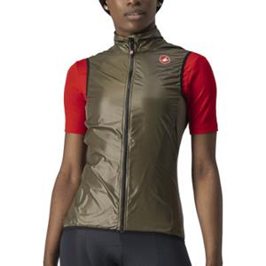 Castelli Women's Aria Vest Gilet - Moss Brown}