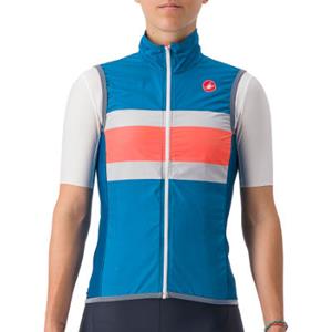 Castelli Women's Velocissima Pro Light Vest SS22 - Marine-Blue-Pink-White}