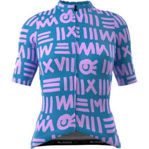 Black Sheep Cycling MR22 Women's Essentials TEAM SS Jersey AW22 - Blau}