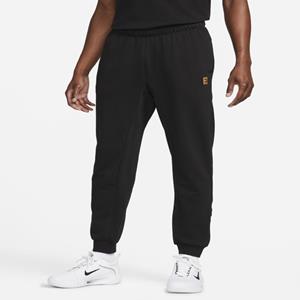 Nike Court Heritage Tennisbroek van sweatstof voor heren - Zwart