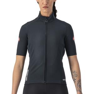 Castelli Women's Perfetto Ros 2 Wind Jersey AW22 - Schwarz}