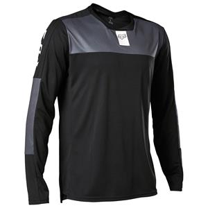 Fox Defend LS Jersey Foxhead Black M