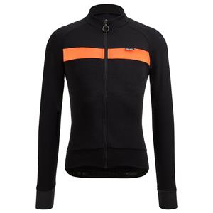 Santini Shirt met lange mouwen Adapt Wool fietsshirt met lange mouwen, voor here