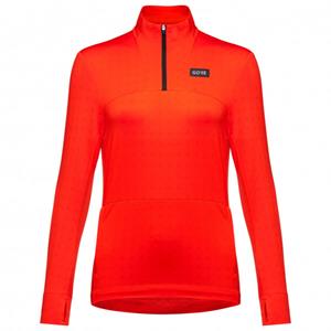 Gore Wear Women's Everyday Thermo 1/4-Zip - Hardloopshirt, rood
