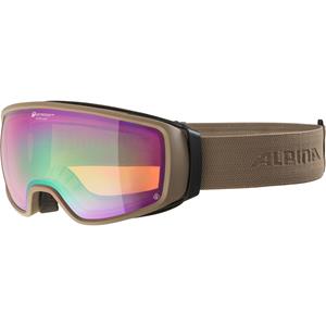 Alpina - Double Jack Planet Q-Lite Mirror S2 - Skibril meerkleurig