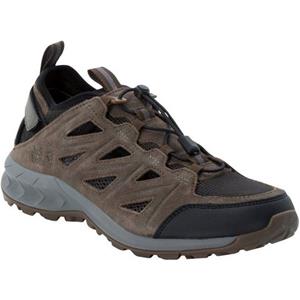 jackwolfskin Trekkingi JACK WOLFSKIN - Woodland 2 Hybrid Low M 4051301 Brown/Phantom