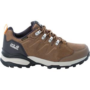 Jack Wolfskin Refugio Texapore Low Wandelschoen Dames Lichtbruin