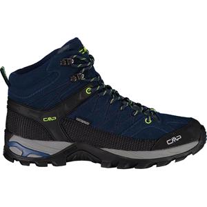 Trekkingschuhe CMP - Rigel Mid Trekking Shoe Wp 3Q12947 Blue Ink/Yellow Fluo 08MF