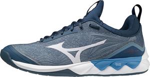 Mizuno Wave Luminous 2 Volleybalschoenen DarkDenim/Wht/BlauwJasper Dames/Heren 