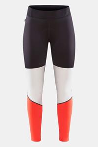 Craft Core Subz Lumen Wind Tights W Fietsbroek Donkergrijs/Oranje