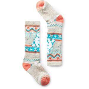 Smartwool Wintersport Full Cushion Polar Bear Pattern OTC - Socken - Kind Rec Ash M