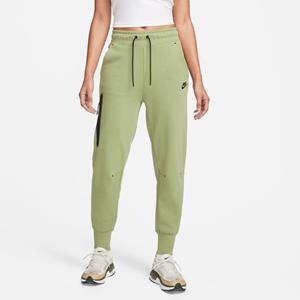 Nike Trainingsbroek NSW Tech Fleece Essential - Groen/Zwart Dames