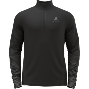 Odlo Zeroweight Ceramiwarm Reflective Mid Layer Half-Zip Longsleeve
