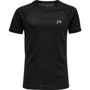 newline Core Laufshirt kurzarm Kinder black