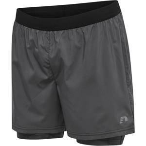 newline 2in1 Running Shorts Herren forged iron