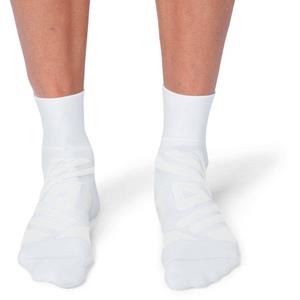 On PERFORMANCE MID SOCK Herren Laufsocken white 