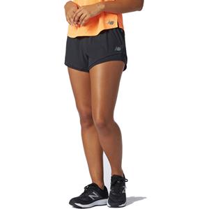 New Balance Q Speed Fuel Short - Laufshorts - Damen Black / White L