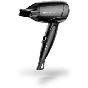 Braun HD130 Satin-Hair 1 Style&Go Haardroger Zwart