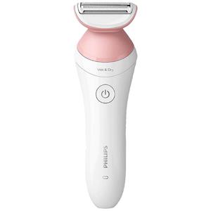 Lady Shaver Series 6000 Ladyshave Wit, Roze