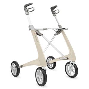 ByACRE Rollator Carbon Ultralight | Wit - 42 cm zitbreedte