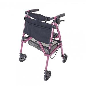 Fold N Go Stander  rollator roze