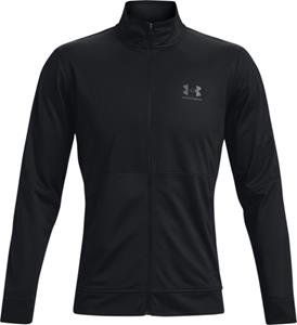 Sportjackefür Herren Under Armour Pique Track Schwarz