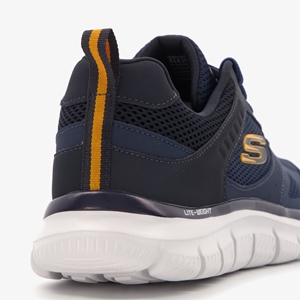 Skechers Track Syntac heren sportschoenen blauw