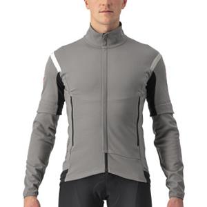Castelli Perfetto Ros 2 Convertible Jacket AW22 - Nickel Grey-Travertine Grey