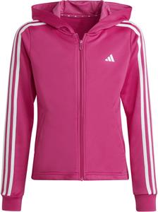 Adidas Sweatjacke G TR-ES 3S FZH  (recycelt) fuchsia 