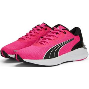 PUMA Electrify NITRO 2 hardloopschoenen voor Dames, Zwart/Zilver, Maat 36