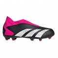 adidas Predator Accuracy.3 Laceless FG Junior schwarz/pink Größe 36