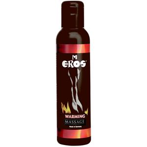 Eros Verwarmende Massageolie 150ml       - Doorzichtig