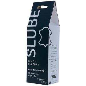 Slube Black Leather Badgel op Waterbasis 250 g   - Doorzichtig