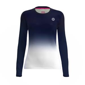 BIDI BADU Langarmshirt Crew Longsleeve für Mädchen in dunkelblau