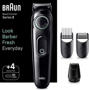 Braun Barttrimmer Styler BT3421 Black / Vibrant Green