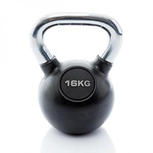 Kettlebell Rubber - Chrome 16 KG MP1301