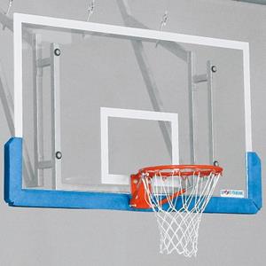 Sport-Thieme Hoekbescherming voor basketbal-doelbord, Voor een doelborddikte van 21 mm, Zwart
