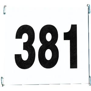 Startnummerset van scheurvast papier, Set 1-500