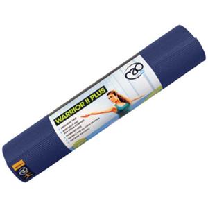 Fitness-Mad Warrior Yoga Mat (6mm) - Dunkelblau}