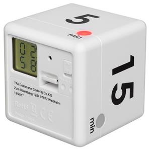Digitale Timer “Cube”, Wit