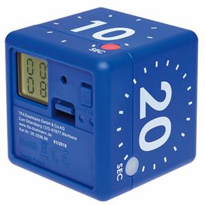 Digitale Timer “Cube”, Blauw