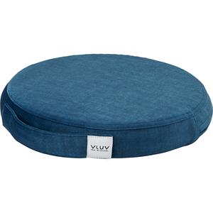PIL&PED VARM Balancekissen, aus Samtstoff, Ø 360 mm, pacific