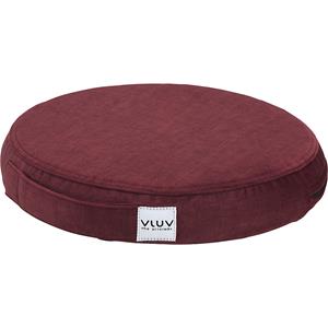 PIL&PED VARM Balancekissen, aus Samtstoff, Ø 360 mm, chianti