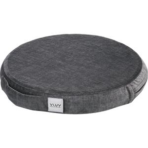 PIL&PED VARM Balancekissen, aus Samtstoff, Ø 360 mm, anthrazit