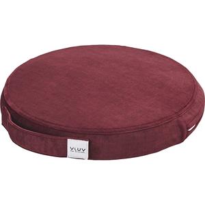 PIL&PED VARM Balancekissen, aus Samtstoff, Ø 400 mm, chianti