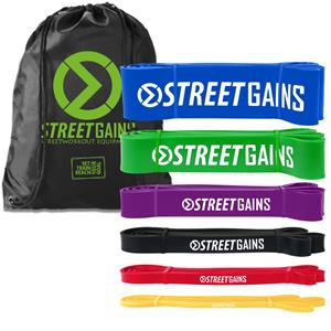 StreetGains Complete Pack - Resistance Fitness Bands | 