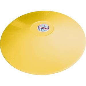 Discus, 0,3 kg, geel (beginner)