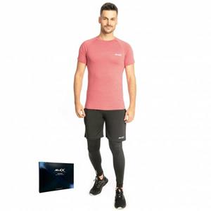 JELEX Sportinator Heren Fitness set 3-delig bordeaux-zwart