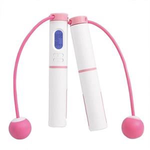 Regelbare Calorieteller Slimme Overslaande Touw Vetverbrander, Roze