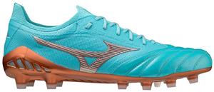 Mizuno Morelia Neo III Beta Made in Japan FG Azure Blue - Blauw/Zilver